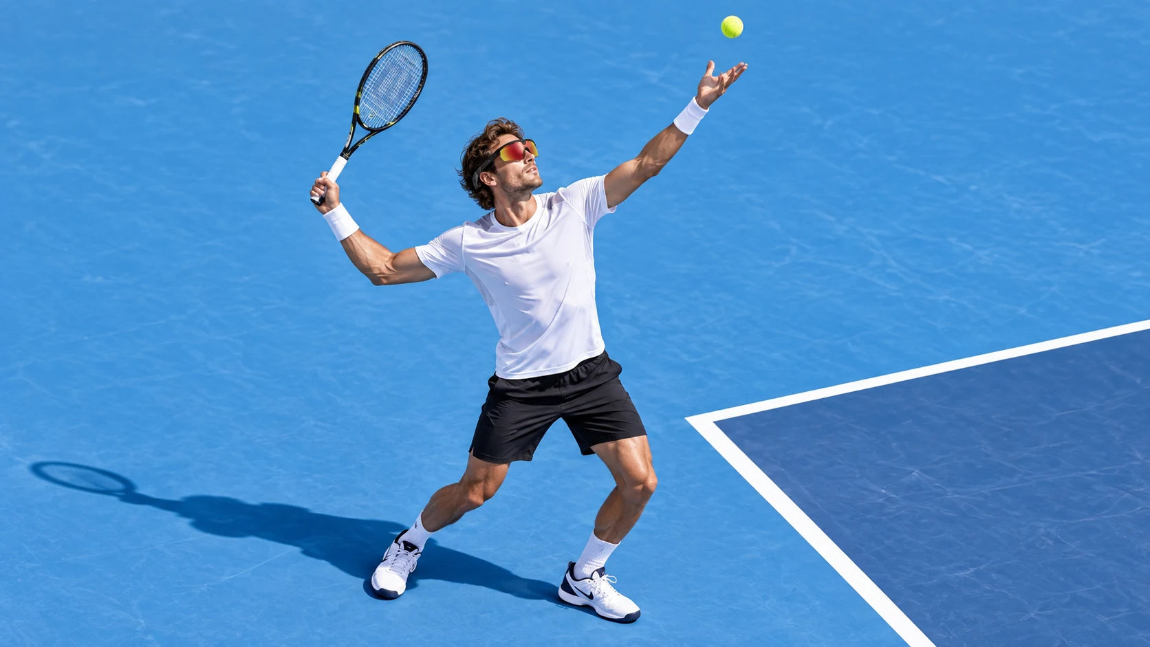 Tennis serve