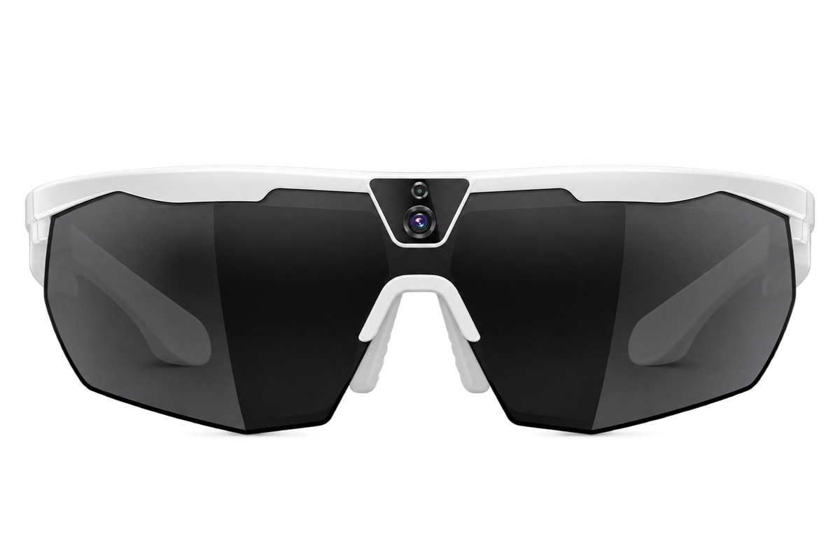 BIVDIKO W640 — White-frame glasses