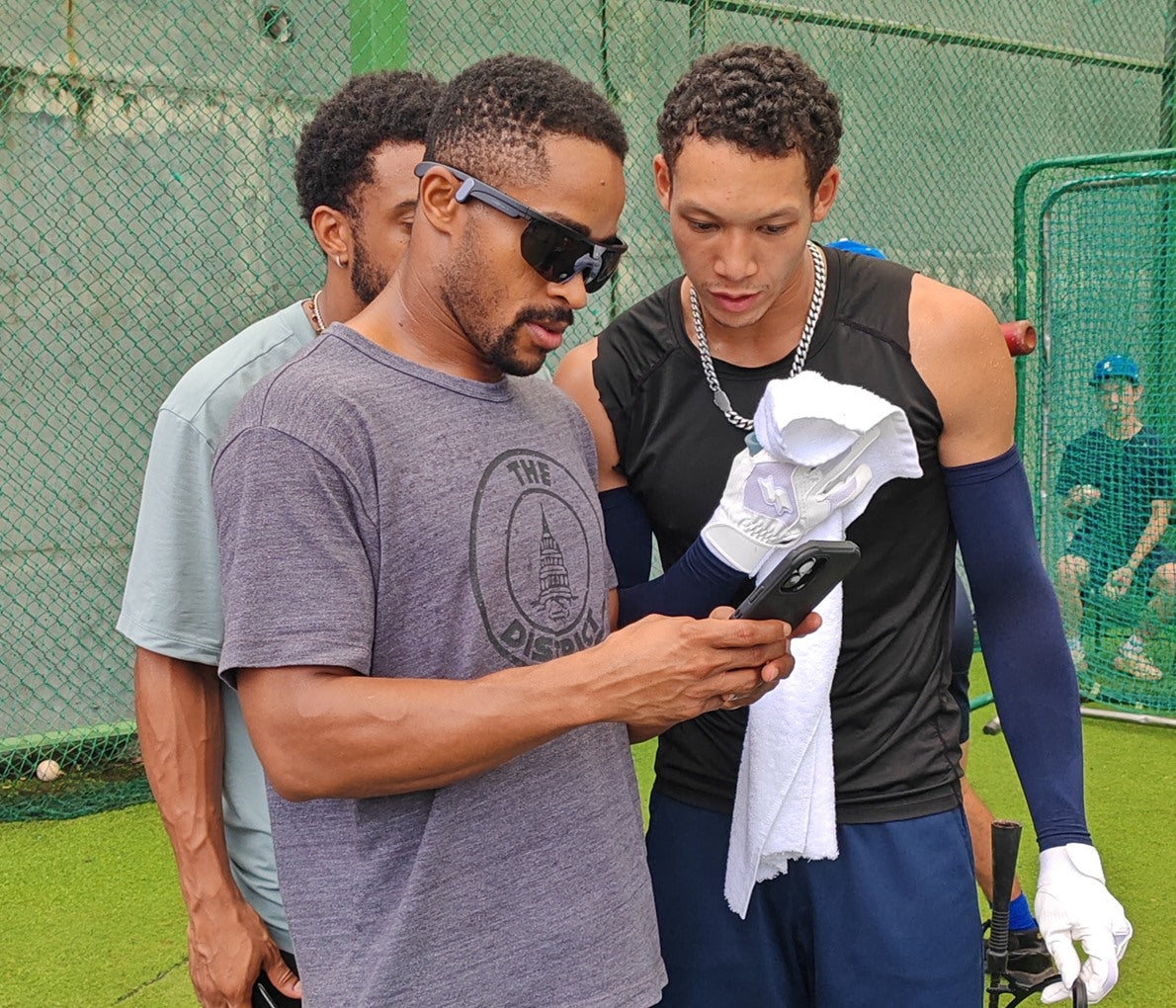 BIVDIKO founder with baseball coach Ray Chang