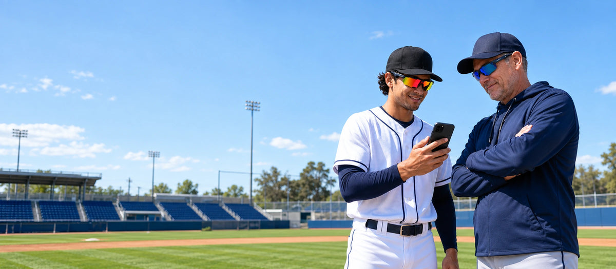 Athletes using the BIVDIKO App and smart sports glasses
