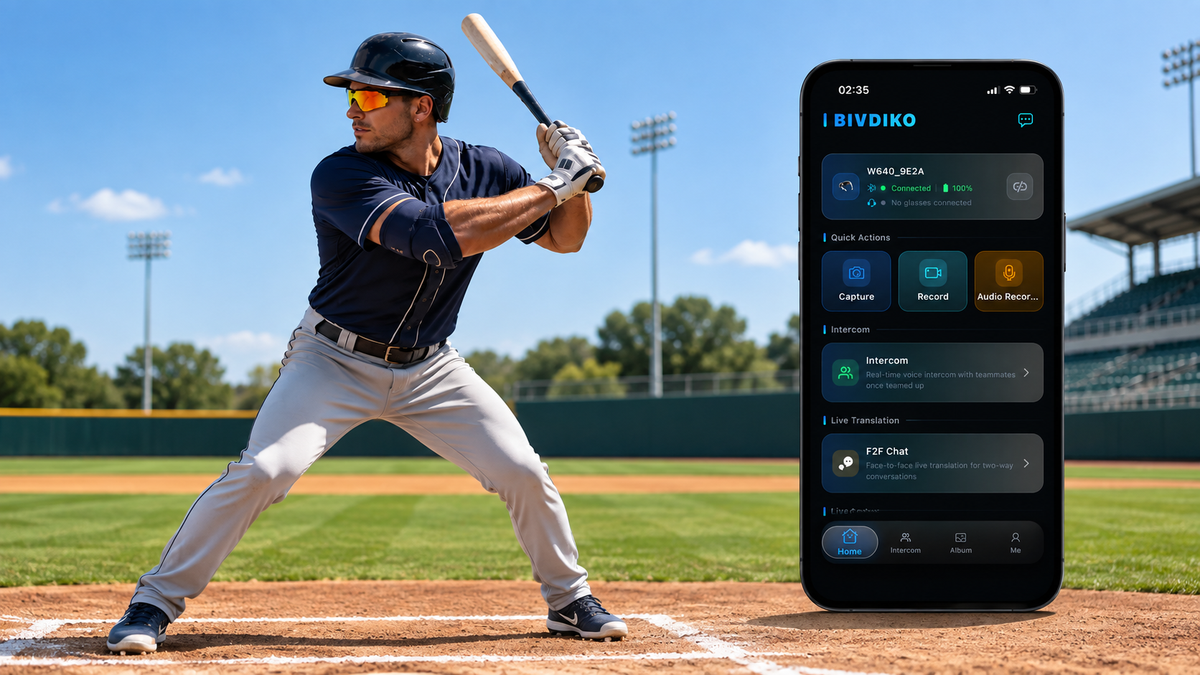 BIVDIKO smart sports glasses and training equipment
