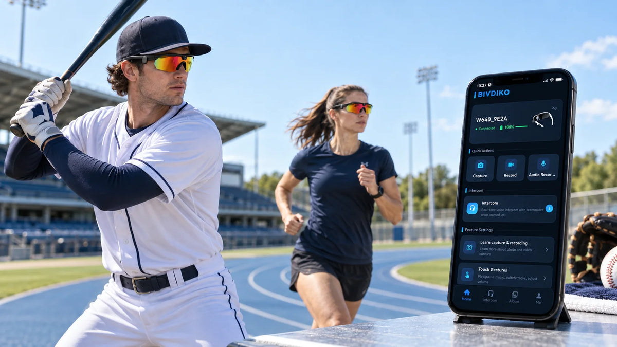 BIVDIKO glasses and connected App