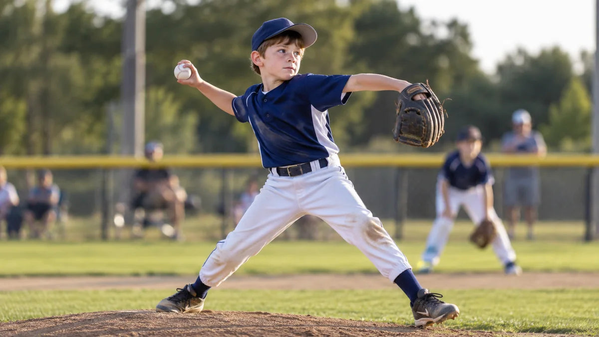 Young baseball athlete