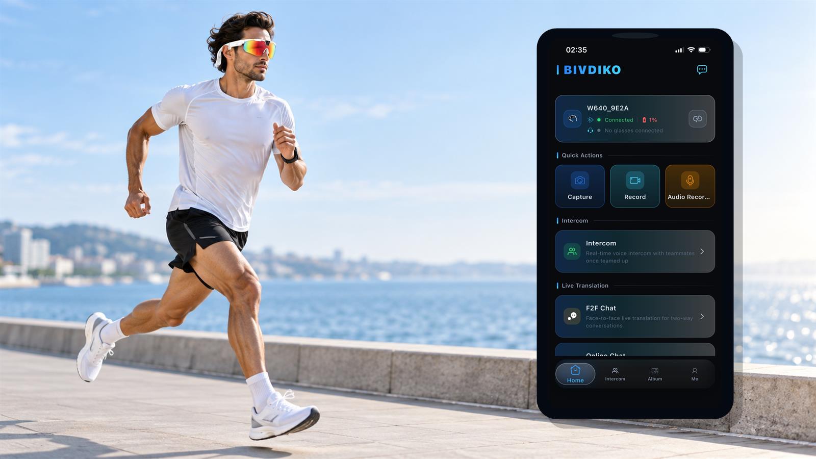 Runner and the BIVDIKO App