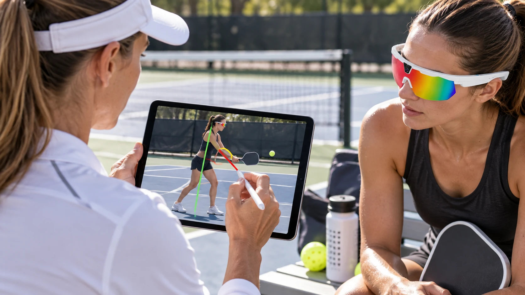 Coach-reviewed pickleball frame